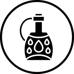 Vector Design Water Canteen Icon Style