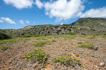 Fototapeta na wymiar Ascension island, south east crater, Ascension island.