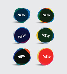 Modern abstract new banner , vector illustration . minimal banners, logo, flyer, poster, presentation and advertising. Abstract trendy liquid background