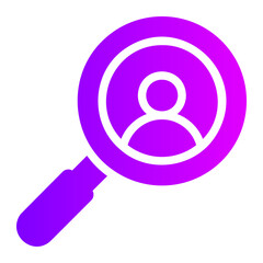 searching gradient icon