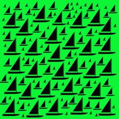 seamless yacht pattern