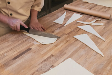 Travail de boulanger