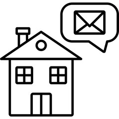 Home Message Icon