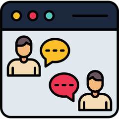 Online Chat Icon