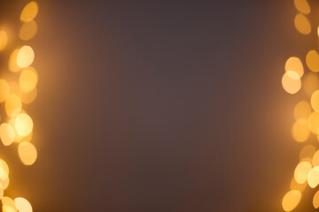 Defocused christmas lights