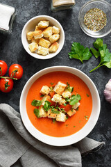 Tomato Gazpacho soup