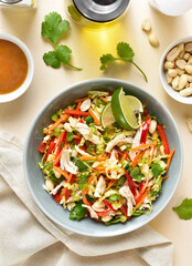 Thai style chicken salad
