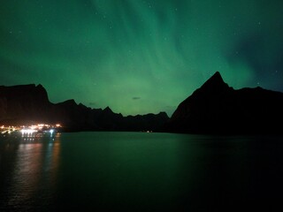 Aurora borealis in Norwegen
