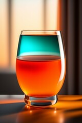 A sophisticated Manhattan with amber hues in a chilled glass, garnished with a cherry and orange twist.