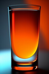 A sophisticated Manhattan with amber hues in a chilled glass, garnished with a cherry and orange twist.