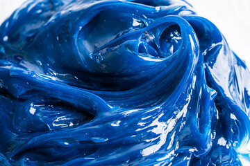 Blue premium quality synthetic lithium complex grease, high temperatures and machinery lubrication...