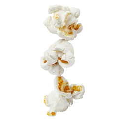 Delicious popcorn cut out