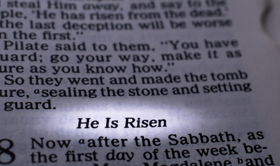 His is Risen
