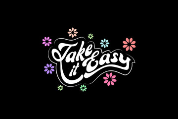 Calligraphy graphic design for t shirt and prints