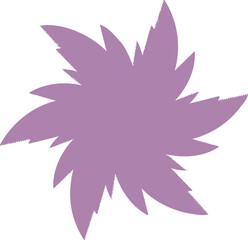 Abstract shape geometric element, vector illustration.