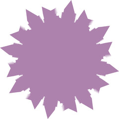 Abstract shape geometric element, vector illustration.