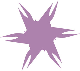 Abstract shape geometric element, vector illustration.