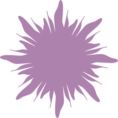 Abstract shape geometric element, vector illustration.