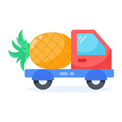 Pineapple Truck