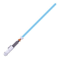 Fototapeta premium Lightsaber Flat Illustration. Clean Icon Design Element on Isolated White Background