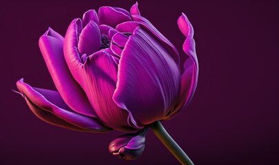  a purple flower with a purple background and a purple background with a pink flower in the middle of the flower and a purple background with a purple flower in the middle.  generative ai