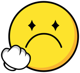 Cute Emoticon Sticker