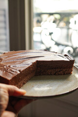 Chocolate mousse cake 