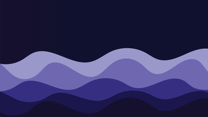 Fototapeta premium abstract background with waves