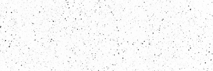 transparent speckled paper texture background with copy space for text or image. Dotted, Vintage Grain. Grunge white and light gray snow background. Vector illustration.