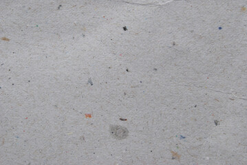 A sheet of gray recycled paper texture as background