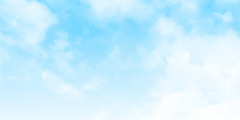 Cloudy blue sky abstract background, blue sky background with tiny clouds