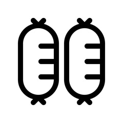 Editable sausages vector icon. Part of a big icon set family. Perfect for web and app interfaces, presentations, infographics, etc