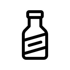 Editable sauce bottle vector icon. Part of a big icon set family. Perfect for web and app interfaces, presentations, infographics, etc