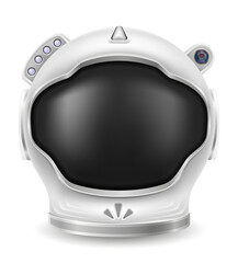 space astronaut helmet for spaceship flight vector illustration © kontur-vid