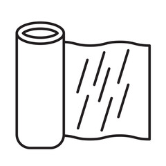 Plastic Wrap Icon Design
