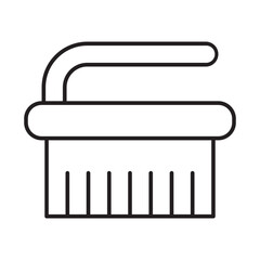 Cleaning Brush Icon Design