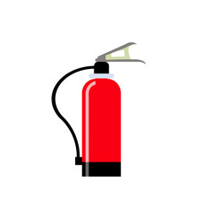 Obraz premium fire extinguisher vector illustration