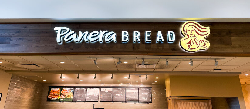 Panera Bread store at SLC airport.