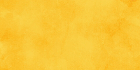 Obraz premium Yellow concept grunge wall background. Distressed overlay texture of cracked concrete.
