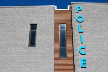 Police station in America