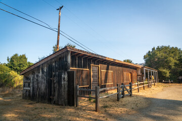 Historic Wooden Buildings Garland Ranch Regional Park