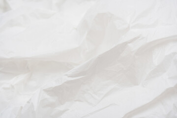 Plastic bag as a background.