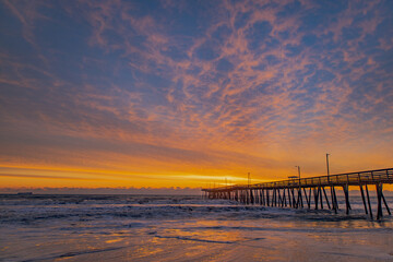 Obraz premium Sunrise at Virginia Beach