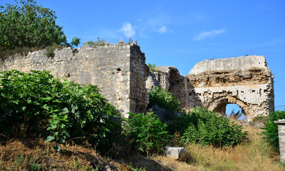Fototapeta na wymiar Elaiussa Ancient City - Mersin - TURKEY