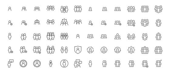 People Icons , Person Work Group Team Vector , Business people