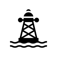 Buoy glyph icon
