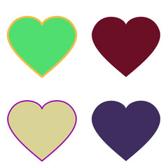 seamless pattern with hearts