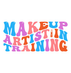Makeup artist in training svg