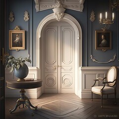 interior of a room Generative AI