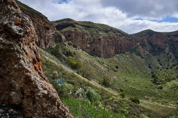Bandama Caldera (Caldera de Bandama) in the Canary Islands, Spain